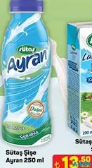 SÜTAŞ ŞİŞE AYRAN 250 ML fiyat ve kampanya bilgisi